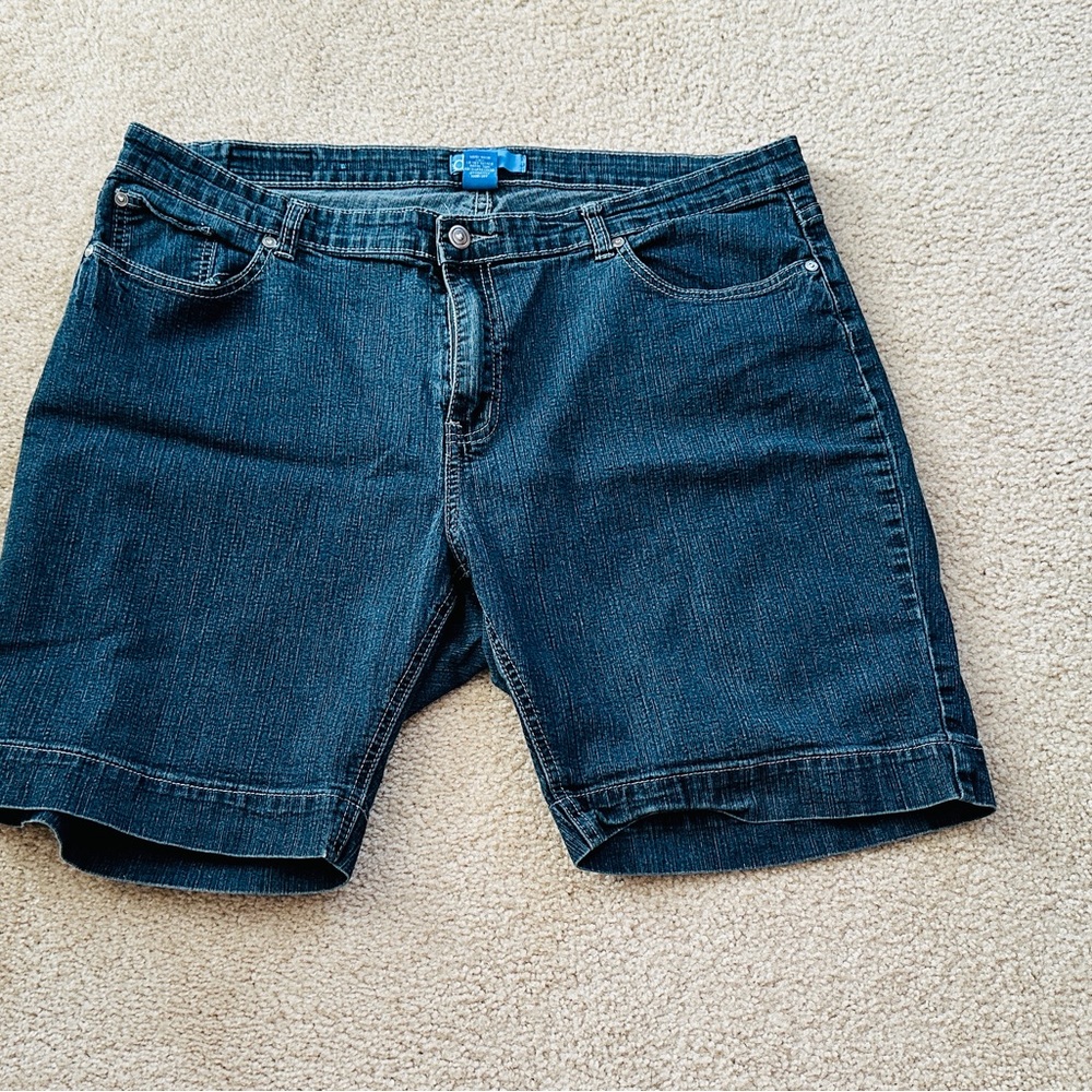 SALE $15 Blue Jean Shorts - Picture 2 of 5